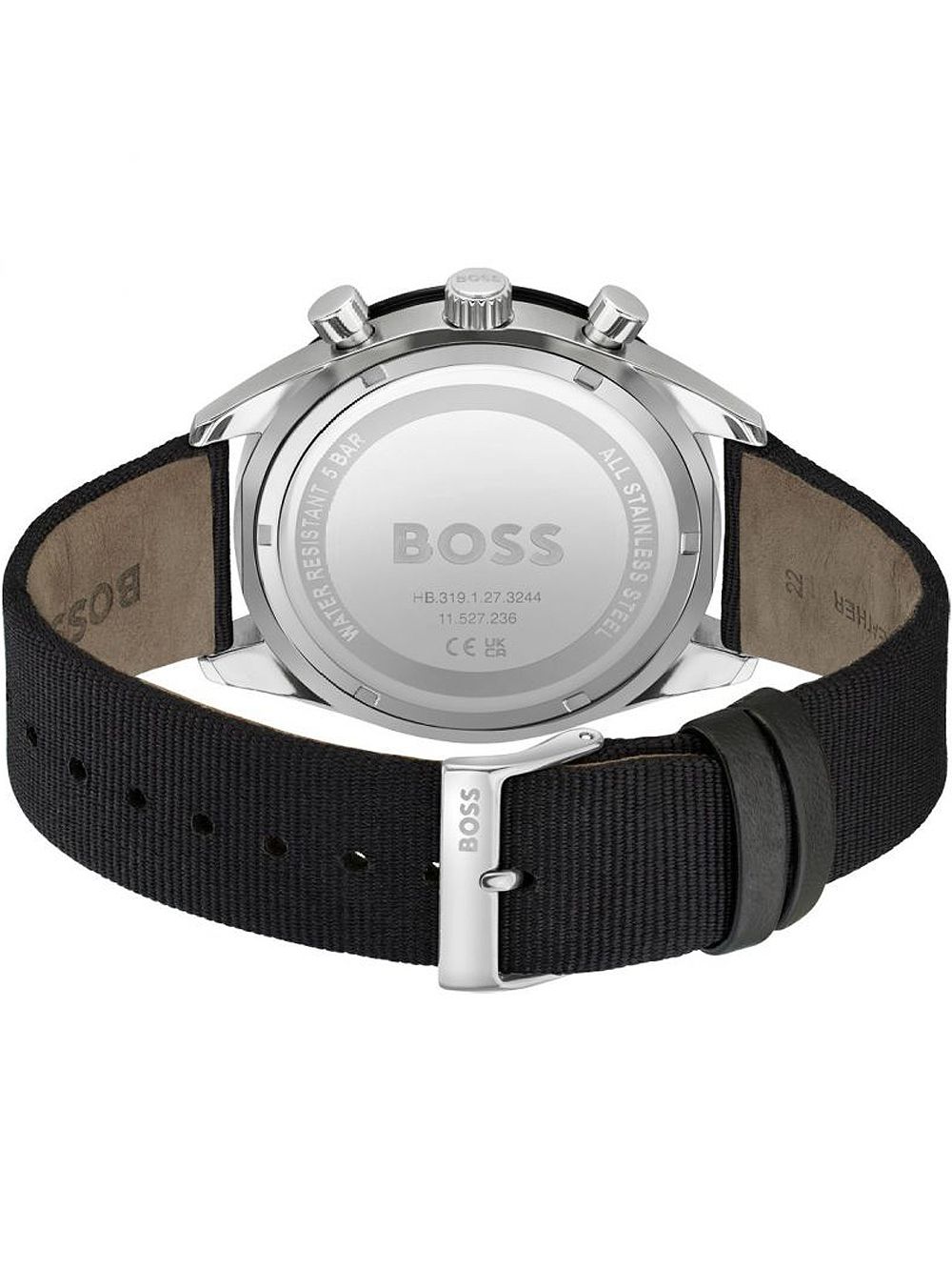 BOSS Santiago 1513936 Herrenuhr Grün • Chronograph • Mineralglas, Bild 3
