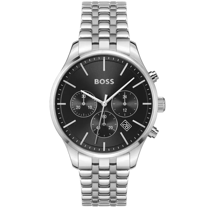 BOSS Avery 1514157 Herren Armbanduhr • Chronograph • Mineralglas