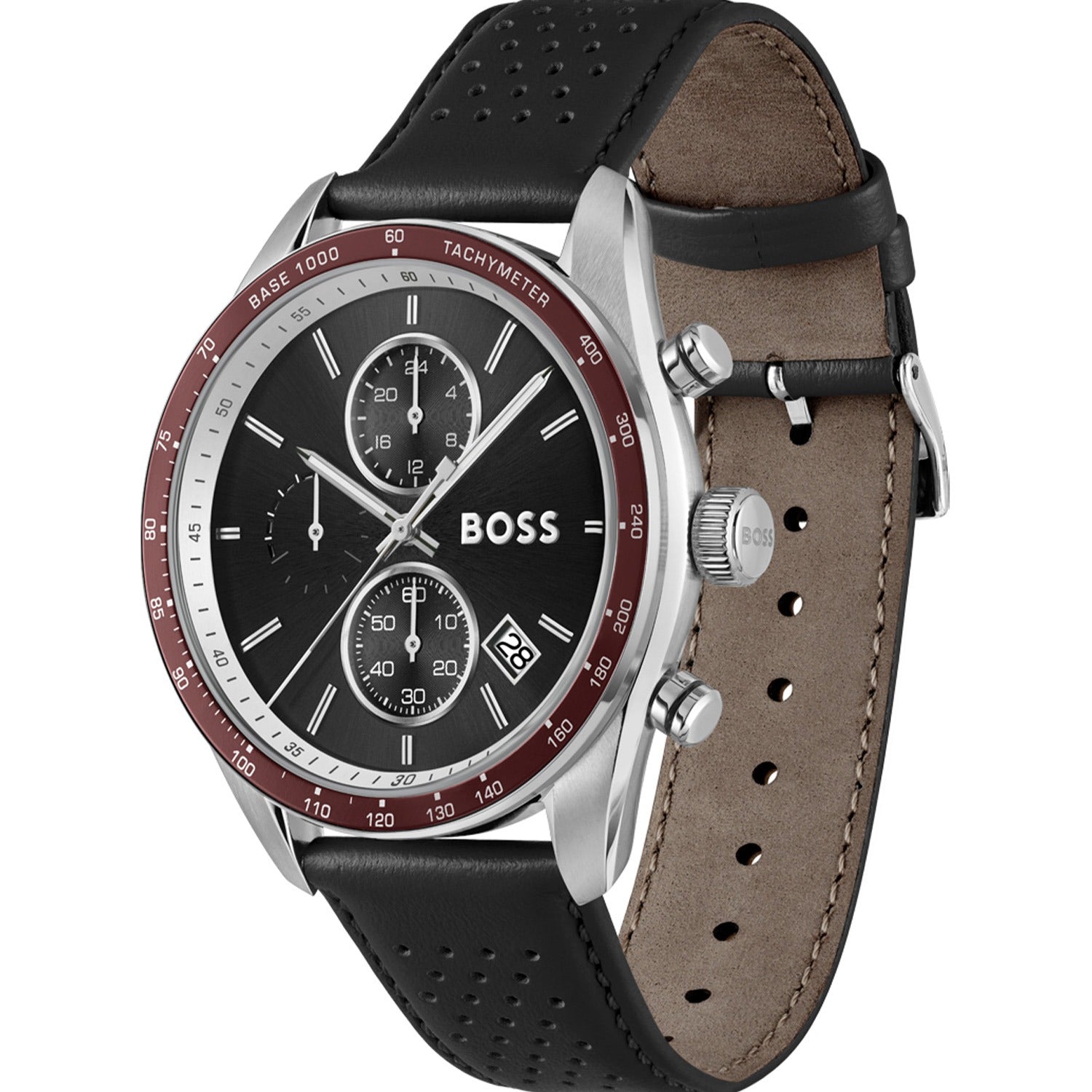 BOSS Grand Prix 1514343 Herrenuhr Schwarz • Quarzwerk • Klassisches Design, Bild 5
