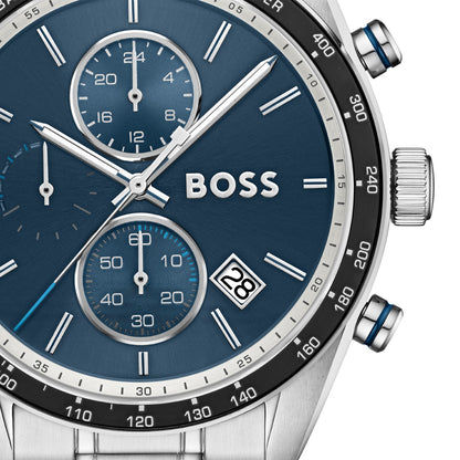 BOSS Grand Prix 1514344 Herrenuhr Schwarz • Quarzwerk • Chronograph-Design, Bild 5