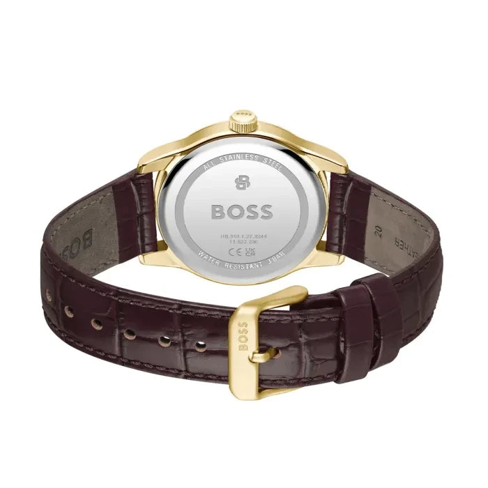 BOSS Langford 1514357 Herren Armbanduhr • Elegantes Design • Klassisches Quarzwerk