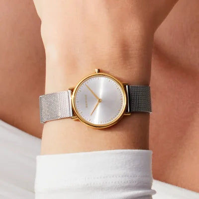 Bering Ultra Slim 15729-010 Damen Armbanduhr Silber • Saphirglas • Milanaise-Armband, Bild 2