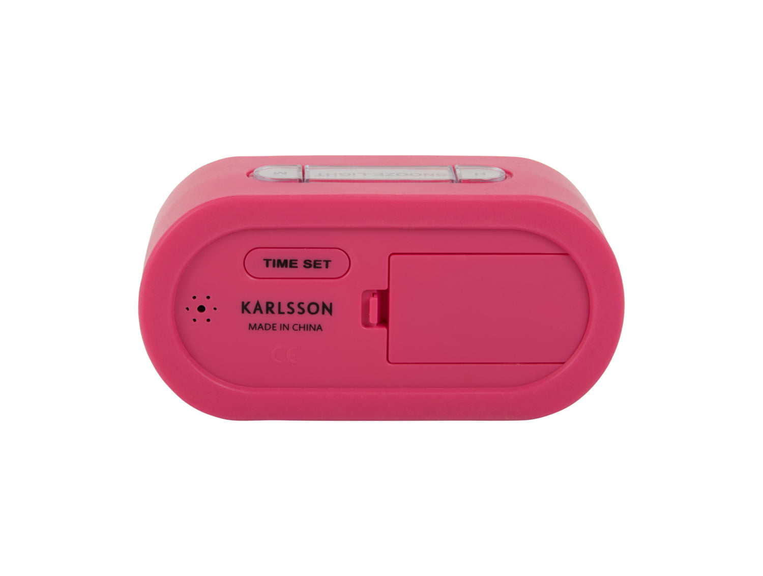 Karlsson Gummy KA5753BP Wecker Pink • Digitales LCD-Display • Weiches Silikongehäuse, Bild 4