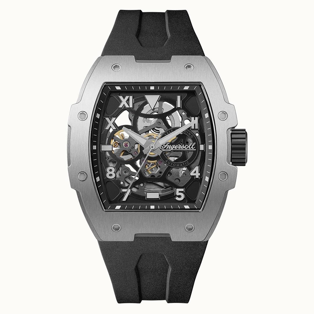 Ingersoll The Play I15301 Herrenuhr • Automatik • Skelett-Zifferblatt