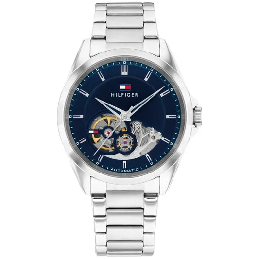 Tommy Hilfiger Baker Automatic 1710716 Herren • Open Heart Automatikwerk • Mineralglas