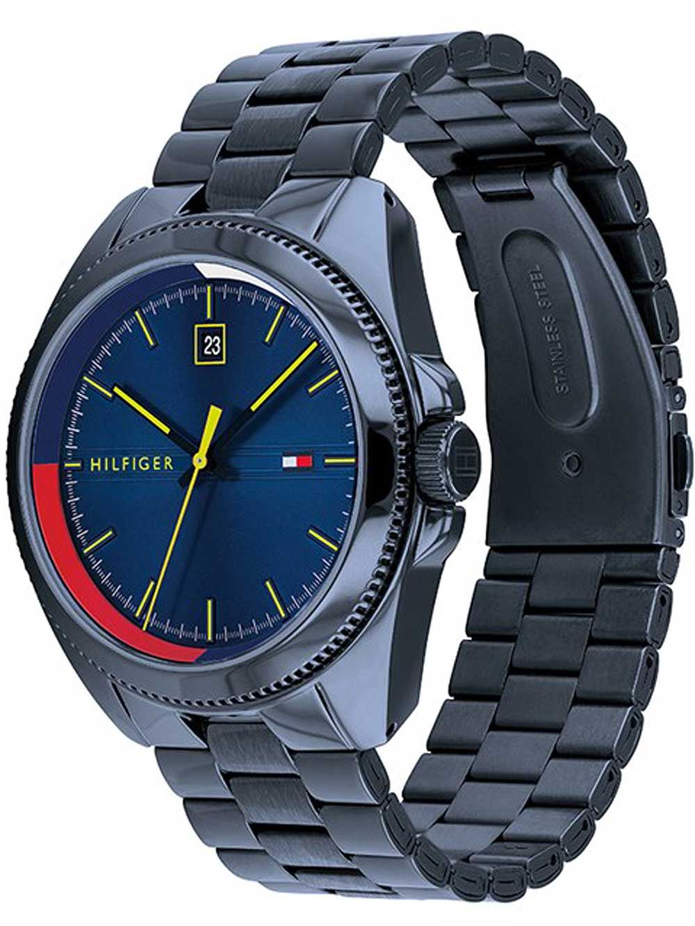 Tommy Hilfiger Riley 1791689 Herren Armbanduhr Schwarz • Quarzwerk • 5 ATM Wasserdicht, Bild 2