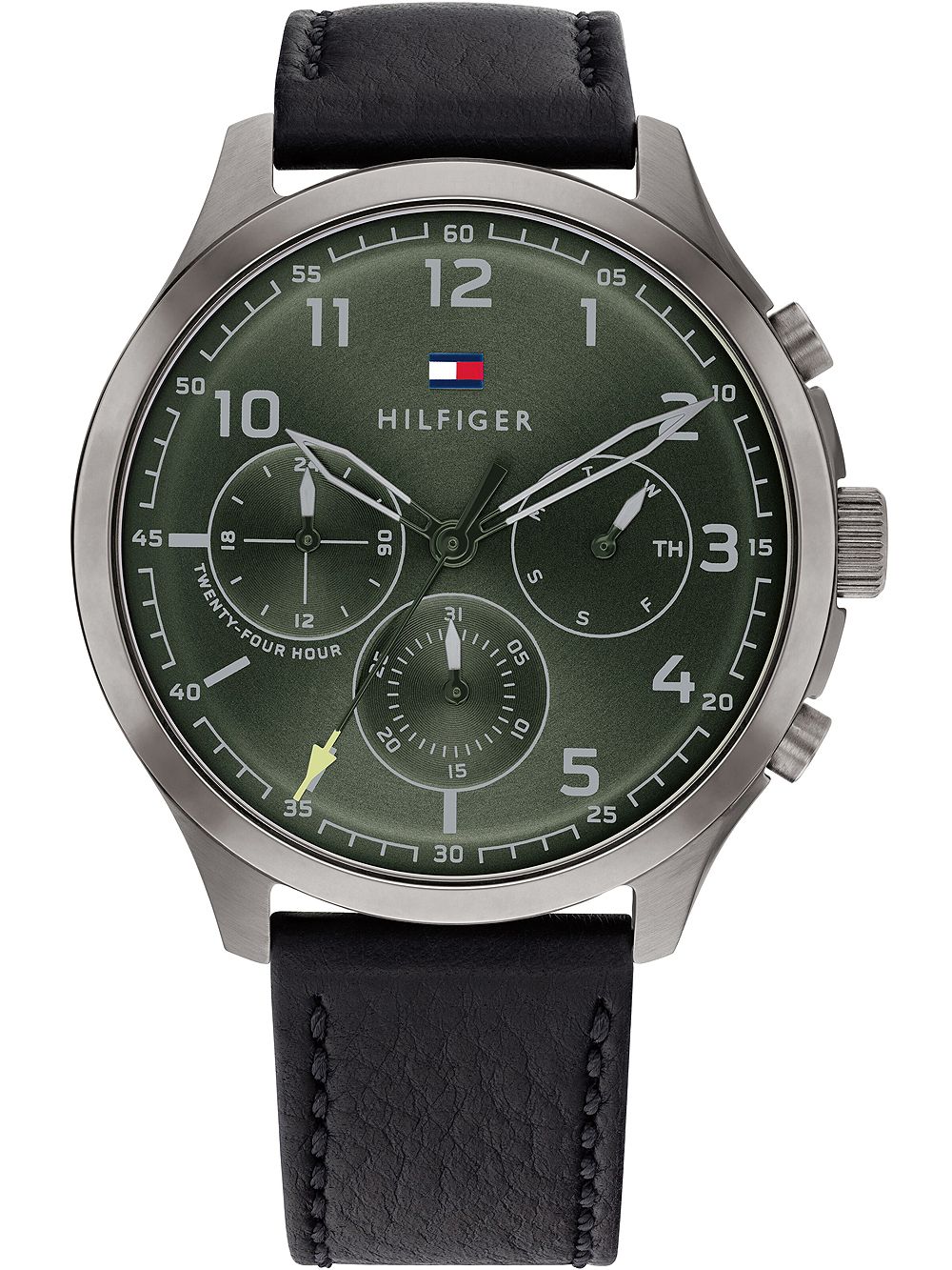 Tommy Hilfiger Asher 1791856 Herren Armbanduhr Schwarz • Quarzwerk • 5 ATM Wasserdicht