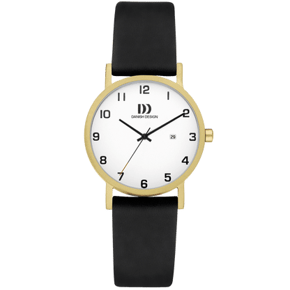 Danish Design Gløbe IV81Q199 Damenuhr Weiß • Titangehäuse • Mineralglas