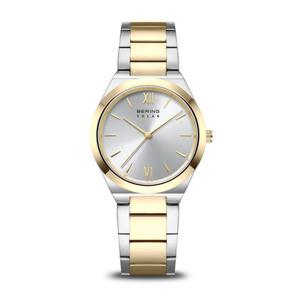 Bering Solar 19932-710 Damenuhr Silber • Saphirglas • Solarwerk