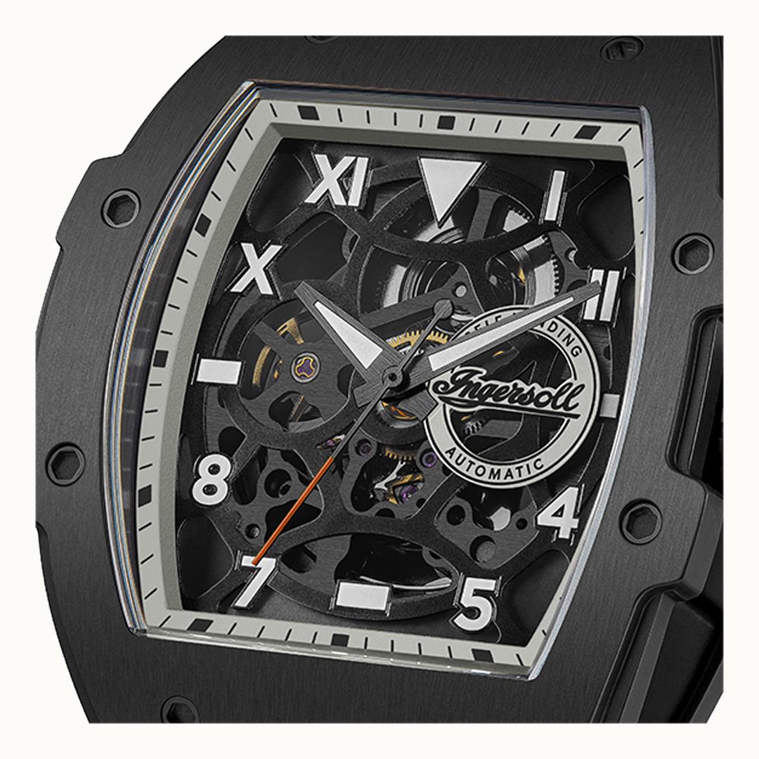 Ingersoll 1892 The Play I15305 Herren Armbanduhr Schwarz • Automatikwerk • Mineralglas, Bild 2