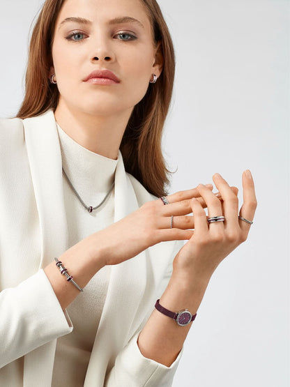Bering Classic 11022-909 Orologio da Donna • Vetro Zaffiro Antigraffio • Bracciale Milanaise Raffinato