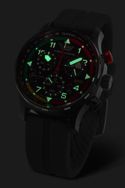 Vostok Europe Jurgis Kairys Unlimited Aerobatics VK68-592C775B Herren • Quarz-Chronograph • Limitierte Pilotenkollektion