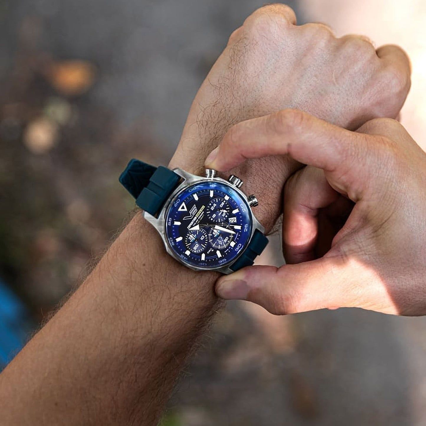 Vostok Europe Expedition South Pole VR42-592A762-BLU Herren • Solar-Chronograph • Blau, Bild 3