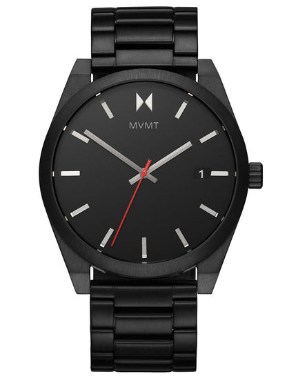 MVMT Element 28000039-D Herrenuhr Schwarz • Mineralglas • Quarzwerk