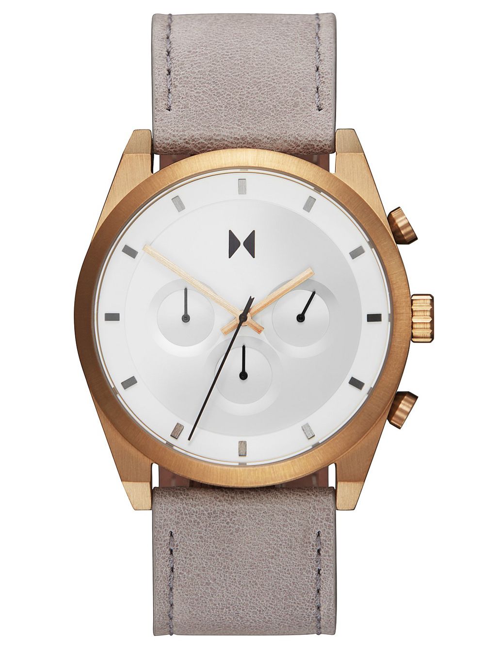 MVMT Element Chronograph 28000043-D Herrenuhr Bronze • Quarz-Chronograph • Gehärtetes Mineralglas