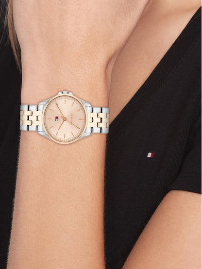 Tommy Hilfiger Jade 1782772 Damen Armbanduhr Bicolor • Quarzwerk • Edelstahlgehäuse 30 mm, Bild 17