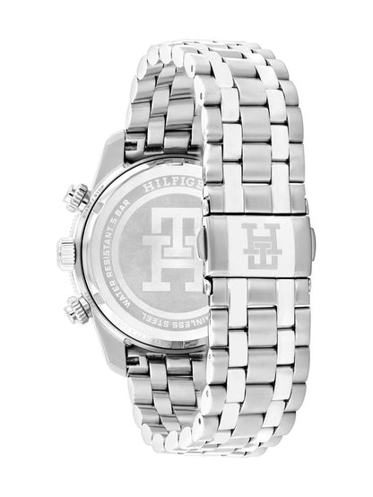 Tommy Hilfiger TH85 1792186 Herren Armbanduhr Silber • Chronograph mit Datumsanzeige • 5 BAR Wasserdicht, Bild 4