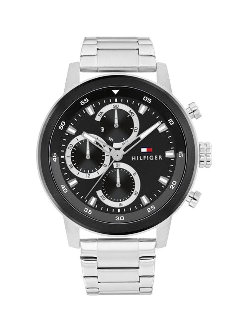 Tommy Hilfiger TH85 1792186 Herren Armbanduhr Silber • Chronograph mit Datumsanzeige • 5 BAR Wasserdicht, Bild 6