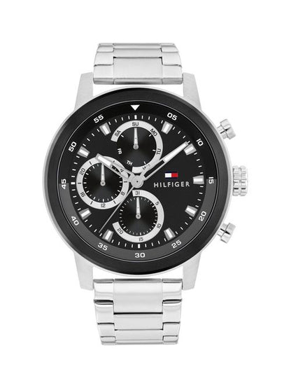 Tommy Hilfiger TH85 1792186 Herren Armbanduhr Silber • Chronograph mit Datumsanzeige • 5 BAR Wasserdicht, Bild 6