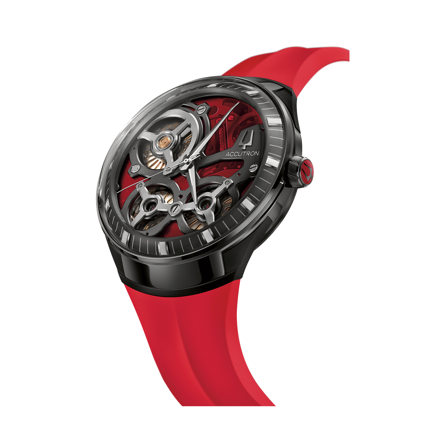 Bulova 28A206 Herrenuhr Accutron DNA Casino Limited Edition Schwarz • Saphirglas • Analog-Quarz Kaliber NS30, Bild 2