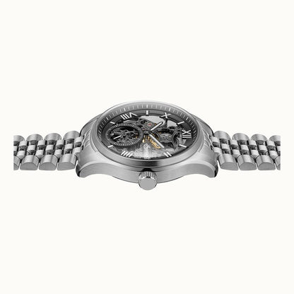 Ingersoll The Maverick I17403 Herrenuhr Silber • Automatikwerk • Skelett-Zifferblatt, Bild 3