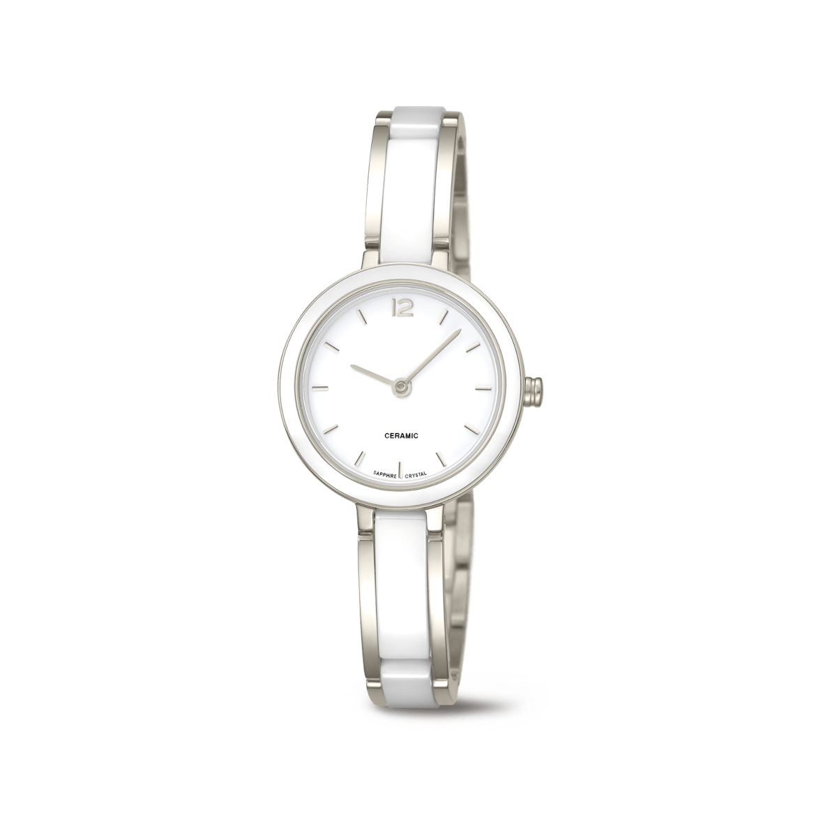 Boccia 3333-01 Damen Armbanduhr • Keramik und Reintitan • Saphirglas
