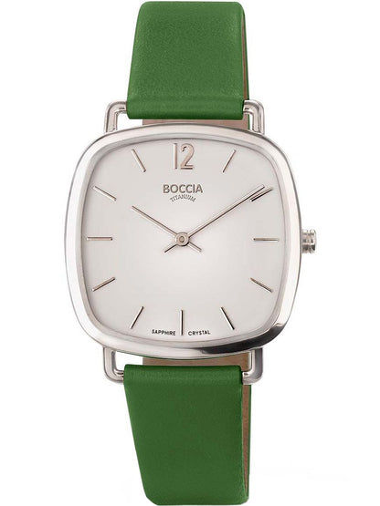 Boccia Titanium 3334-02 Damen Armbanduhr • Saphirglas • Titangehäuse