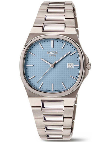 Boccia 3348-03 Damen Armbanduhr • Titan mit Saphirglas • 10 ATM Wasserdicht