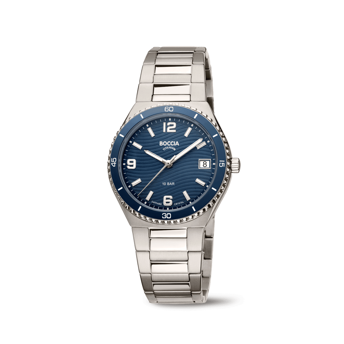 Boccia Titanium 3367-02 Damen Armbanduhr • Saphirglas • 10 bar Wasserdicht
