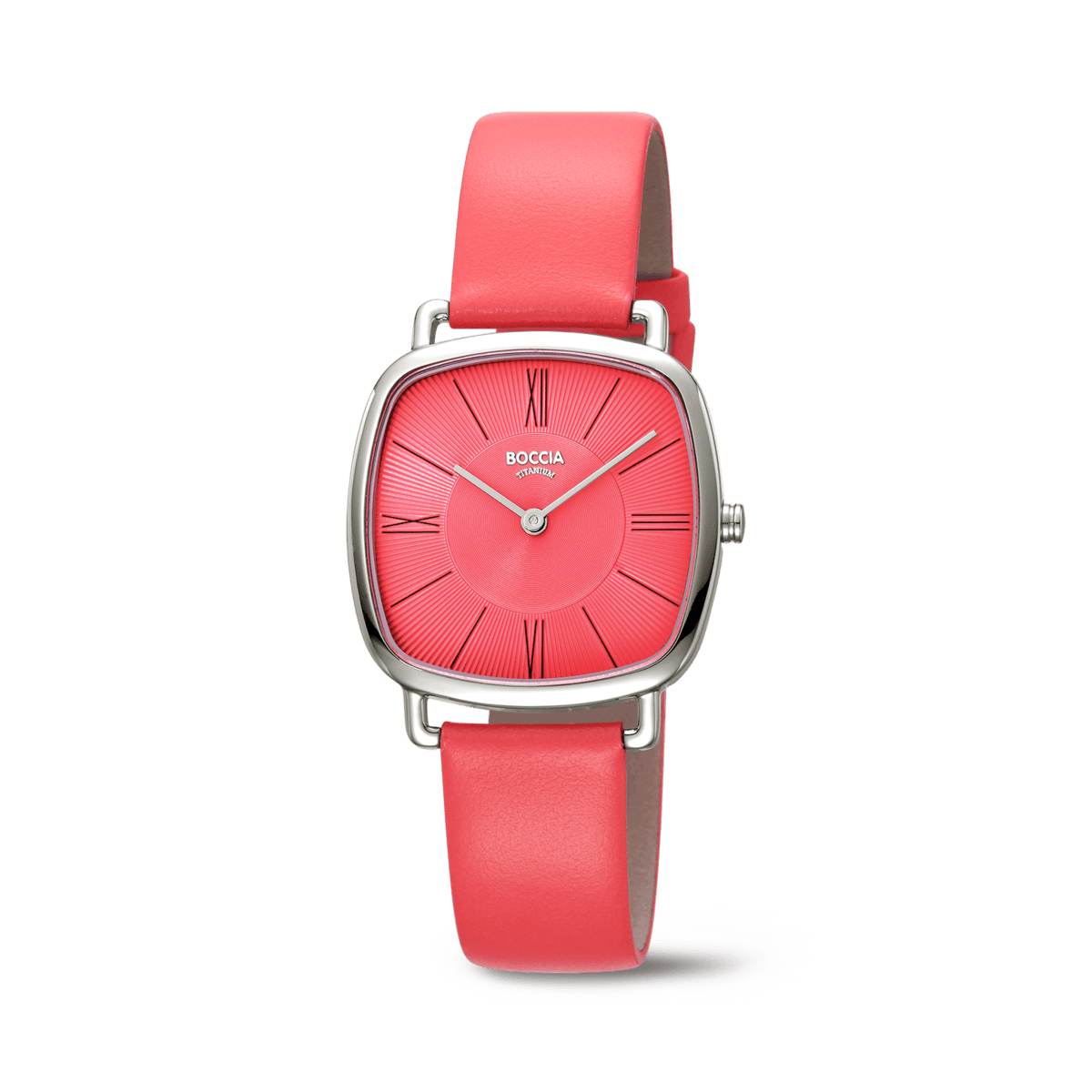 Boccia Trend 3370-02 Damenuhr Titanium Silber • Reintitan-Gehäuse • Lederband, Bild 2