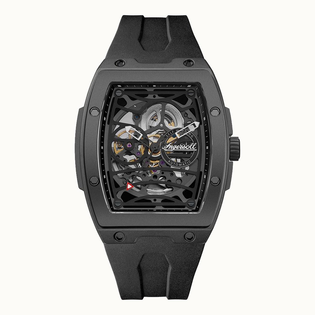 Ingersoll The Rim I16201 Herrenuhr Schwarz • Automatikwerk • Keramikgehäuse