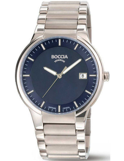 Boccia Titanium 3629-03 Herrenuhr • Saphirglas • Titan-Gehäuse