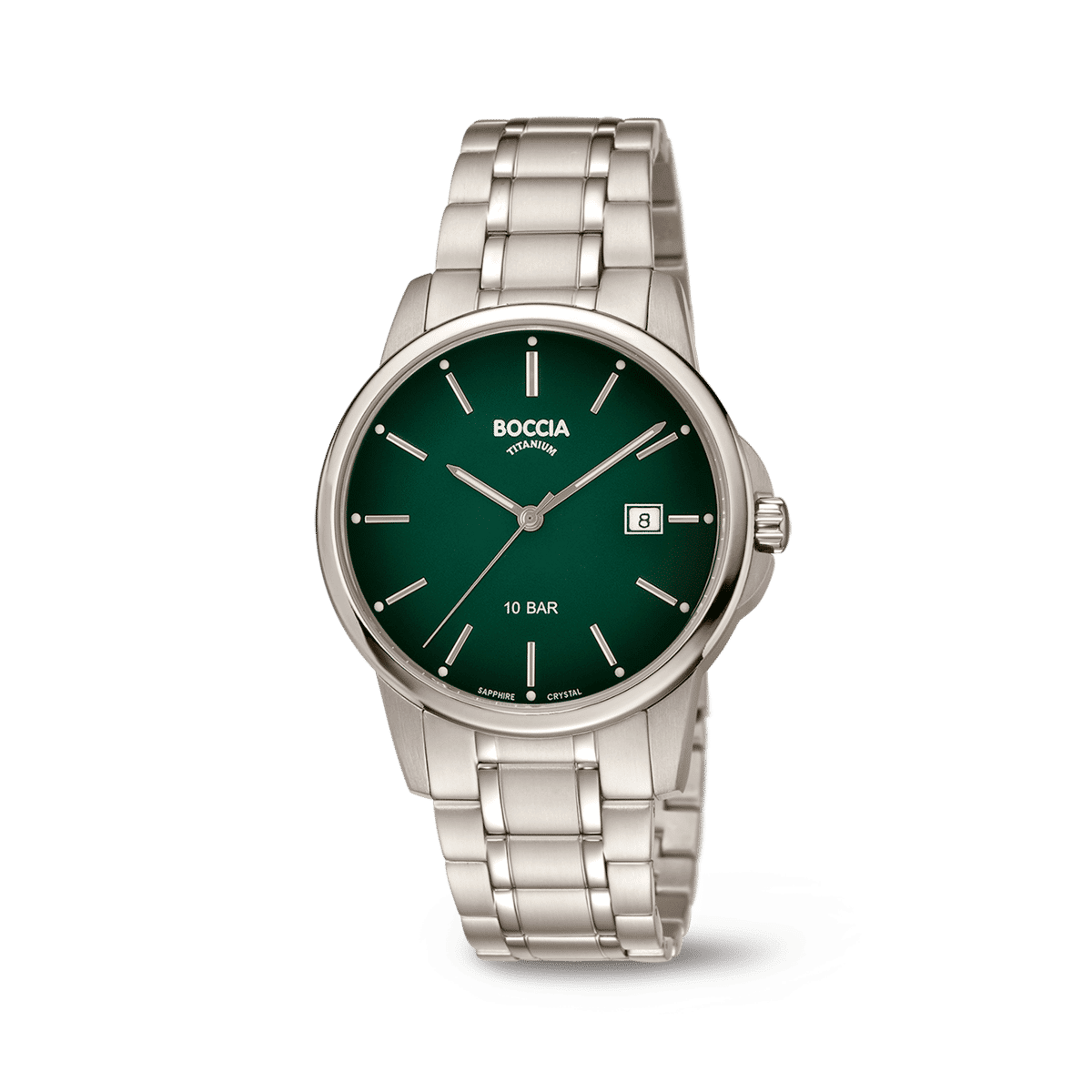 Boccia Titanium 3633-02 Herrenuhr • Saphirglas • Dégradé-Zifferblatt, Bild 2