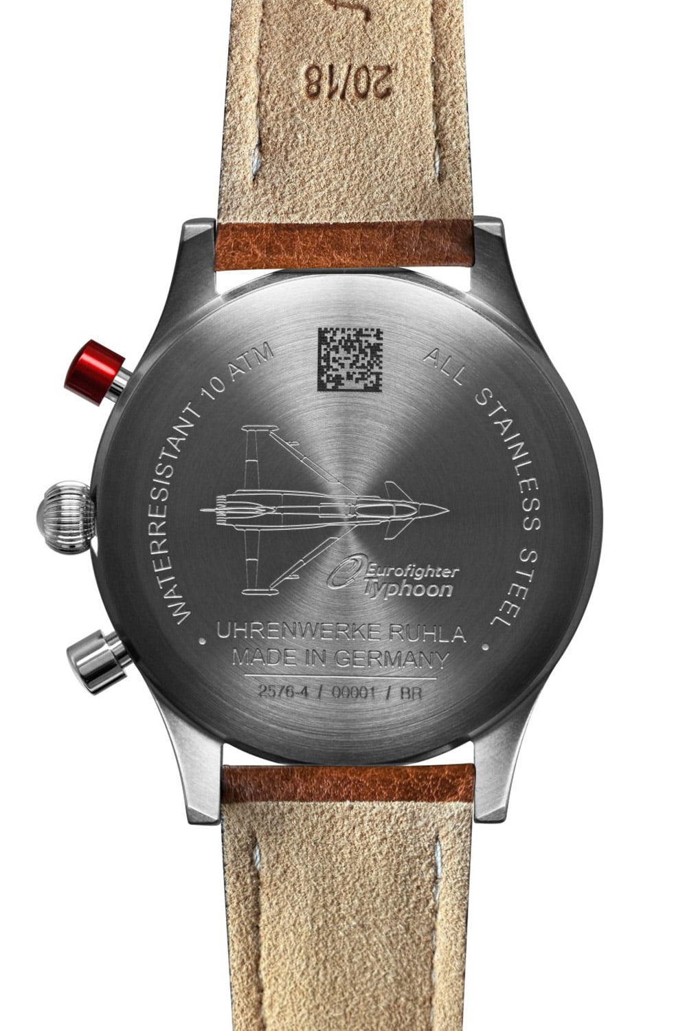 Bauhaus Aviation 2576-3 Herrenuhr Dunkelblau • Miyota Chronograph • Made in Germany, Bild 2