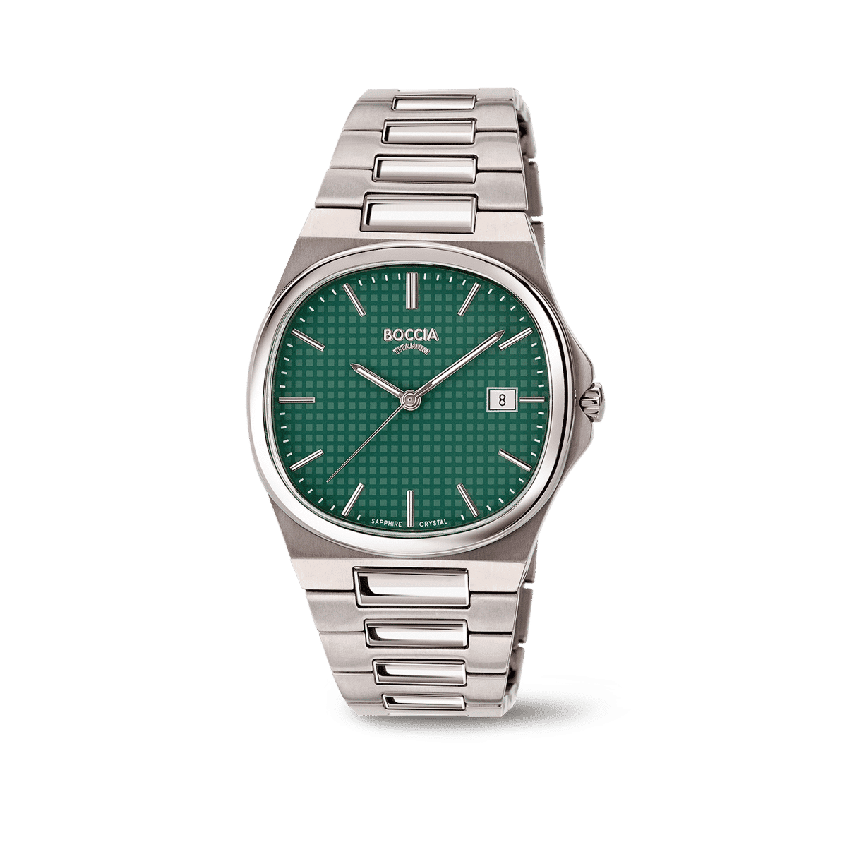 Boccia 3657-02 Herrenuhr Titanium • Saphirglas • Slim Reintitan, Bild 2