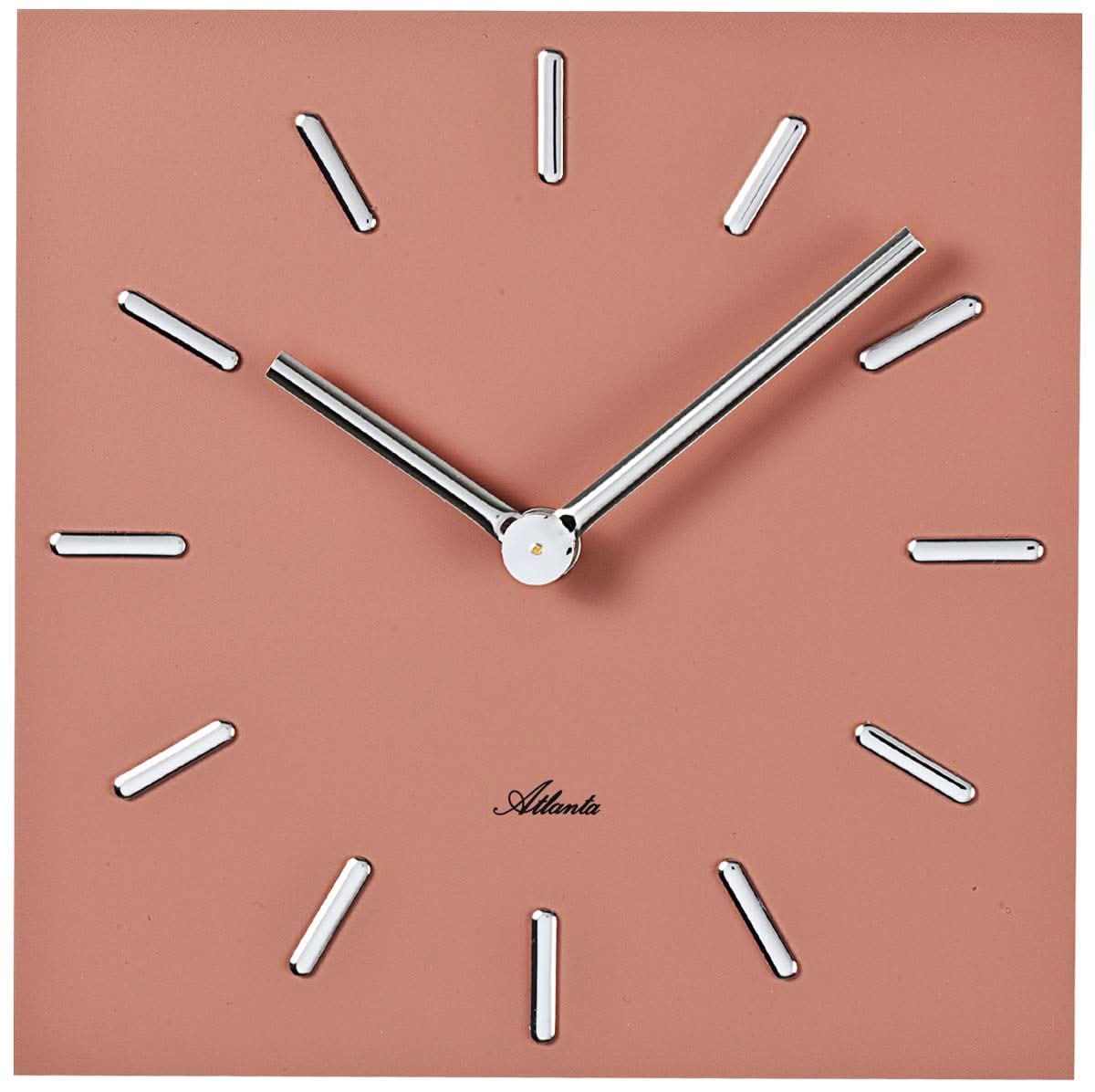 Orologio da parete Atlanta 20x20x4 cm Legno • Design moderno • Preciso movimento al quarzo