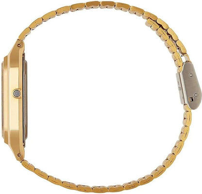 Casio Vintage AQ-230GA-5AMQYES Orologio • Iconico Design retrò • Doppio fuso orario