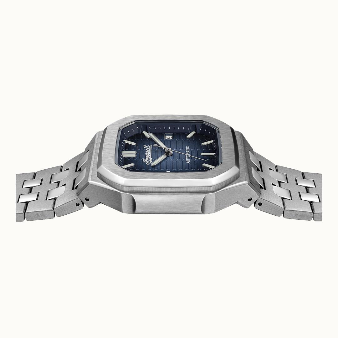 Ingersoll 1892 The Yield I17801 Herren Armbanduhr Blau • Automatikwerk • Mineralglas, Bild 4