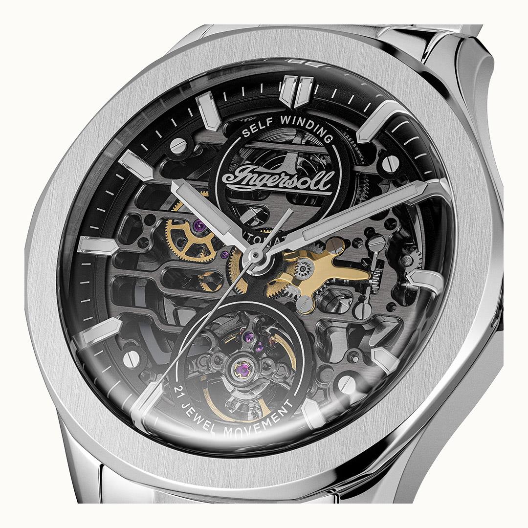 Ingersoll Bronc I16701 Herrenuhr • Automatikwerk • Mineralglas, Bild 2