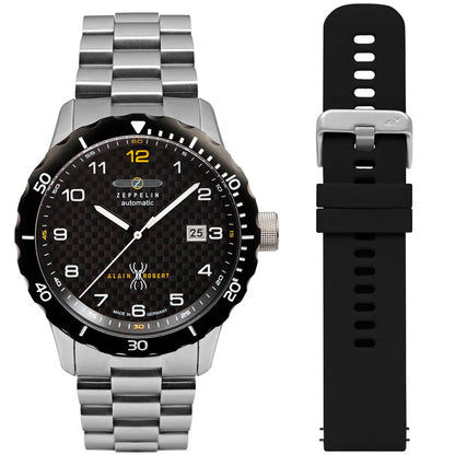 Zeppelin Nightcruise Limited Edition 7266M5 Herren Armbanduhr • Automatikwerk Miyota 9015 • 200 m Wasserdicht