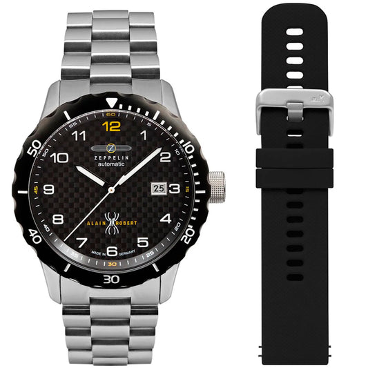 Zeppelin Nightcruise Limited Edition 7266M5 Herren Armbanduhr • Automatikwerk Miyota 9015 • 200 m Wasserdicht