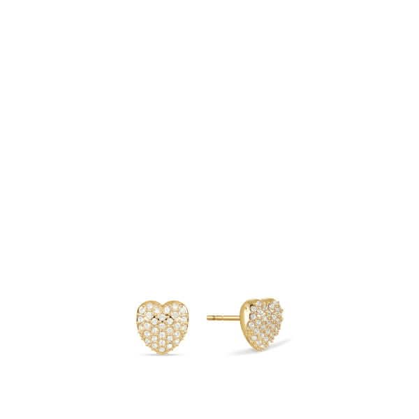 "Set di gioielli in acciaio inossidabile - Cuore - BERING Modello: 468-768-Oro"