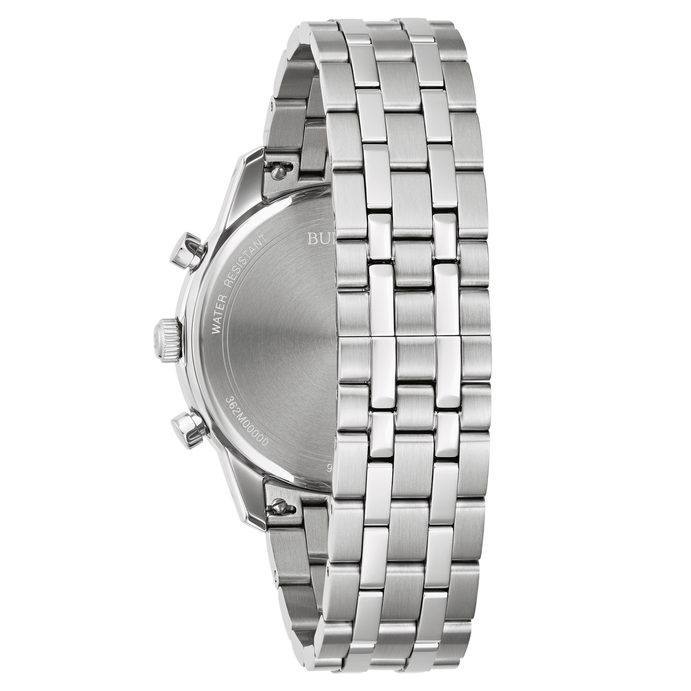 Bulova Sutton 96B411 Herrenuhr Silber • Chronograph • Edelstahlarmband, Bild 3