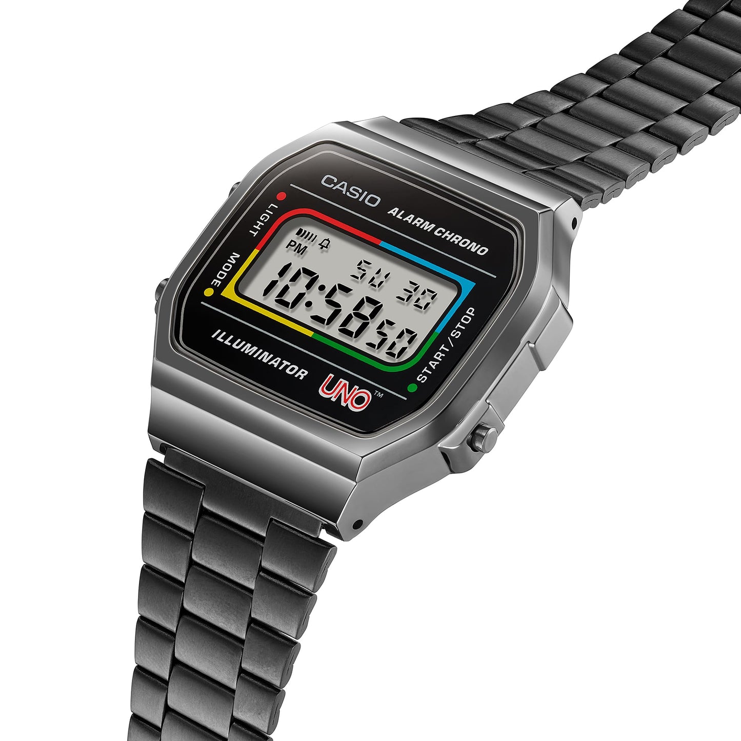 Casio A168WEUC-1AER Vintage Unisex Armbanduhr • UNO Special Edition • EL-Hintergrundbeleuchtung, Bild 13