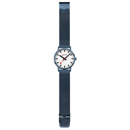 Mondaine Classic A660.30360.1BSBM Unisex Armbanduhr Blau • Gehärtetes Mineralglas • BackLight-Technologie, Bild 7