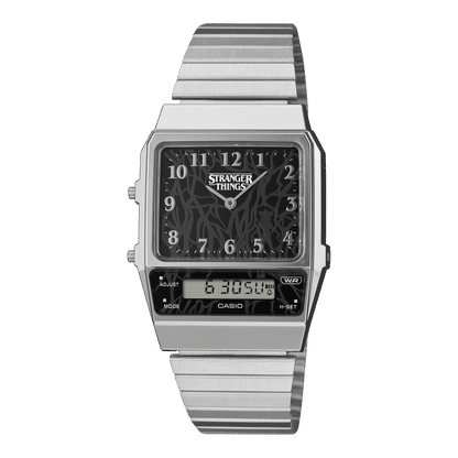 Casio Vintage AQ-800EST-1AER Armbanduhr Schwarz • Casio x Stranger Things • Analog-Digital, Bild 2