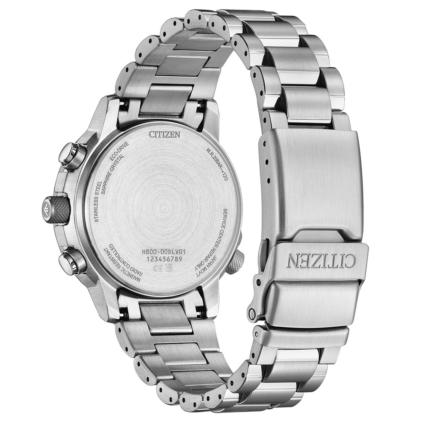Citizen Promaster Sky AT8300-58E Herrenuhr Schwarz • Saphirglas • Funk-Eco-Drive, Bild 3
