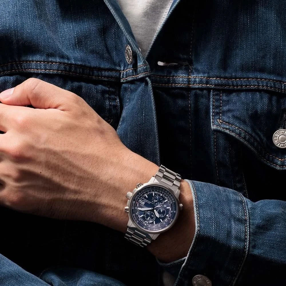 Orologio da uomo Citizen Promaster Sky AT8300-58L • Eco-Drive Radio-controllato • Vetro zaffiro