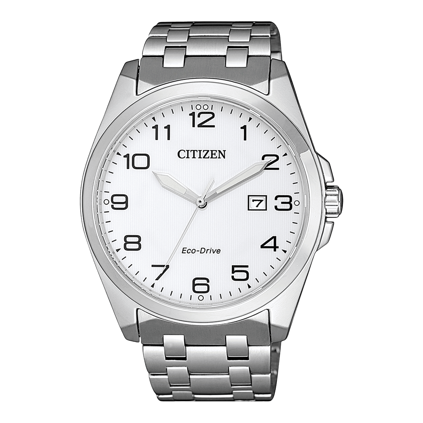Citizen BM7108-81A Eco-Drive Sports Herrenuhr Weiß • Saphirglas • Eco-Drive Solarwerk