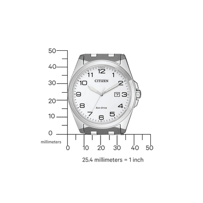 Citizen BM7108-81A Eco-Drive Sports Herrenuhr Weiß • Saphirglas • Eco-Drive Solarwerk, Bild 4